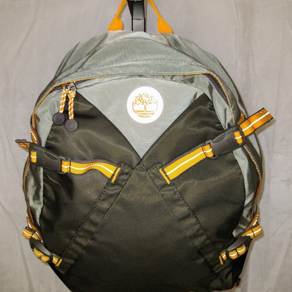 Small Men's Grey & Orange Timberland Backpack